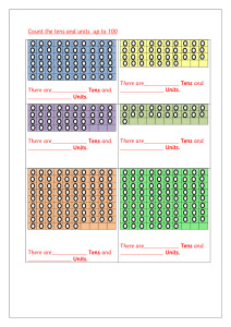 Count the tens and units up to 100 pdf 2