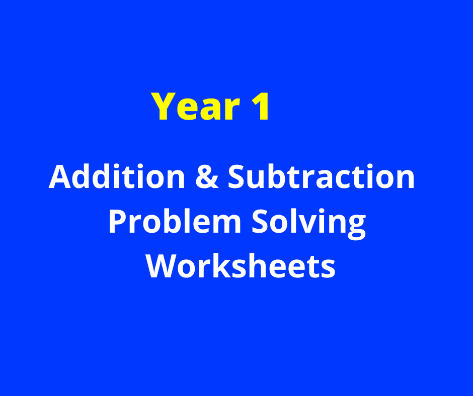 Free Latest Year 1 Addition & Subtraction Worksheets.