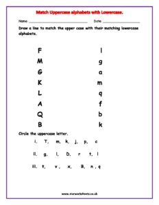 Match the alphabets 1 pdf 1