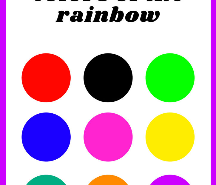 thumbnail of Tick the Colors of the rainbow.