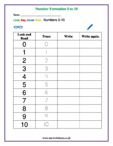 number formation 0 to 10 free pdf printable pdf 1