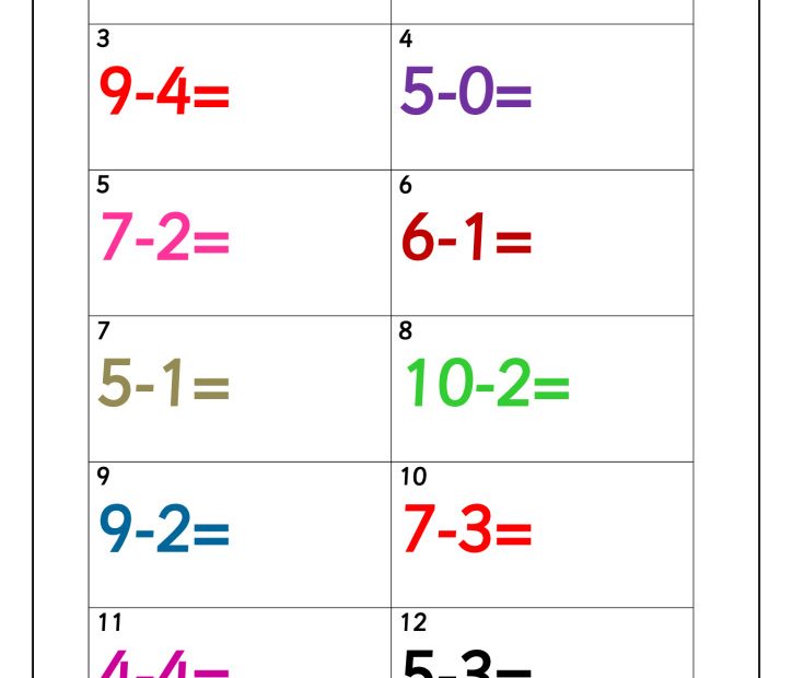 thumbnail of subtraction-of-numbers-up-to-10