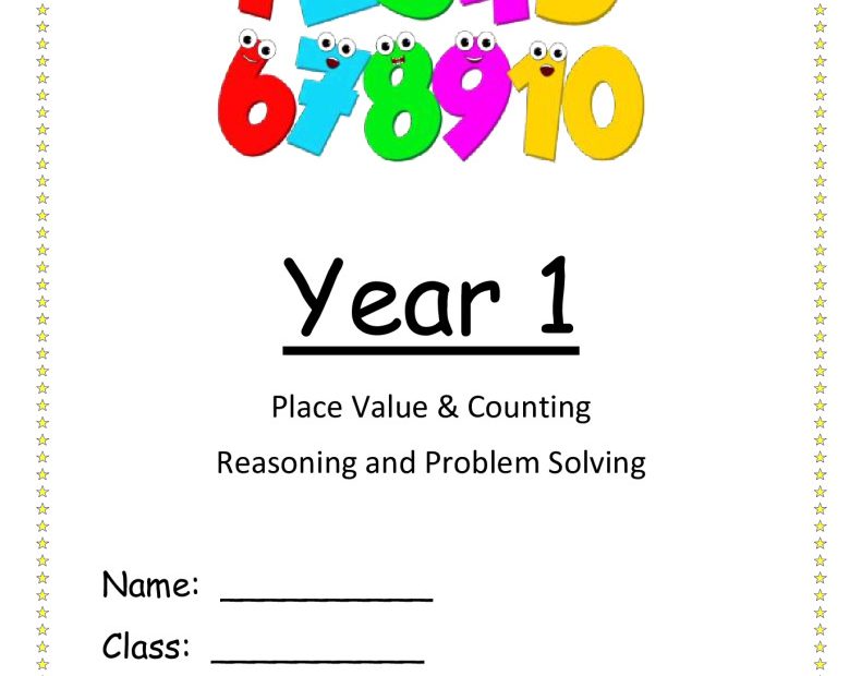 thumbnail of Year-1-Place-Value-Problem-Solving-Workbook-1