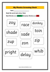 phonics screeing worksheet 1 pdf 1