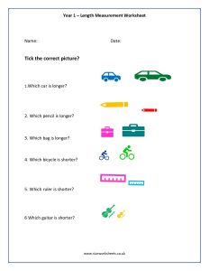 year 1 length measurment worksheet 1 pdf 1