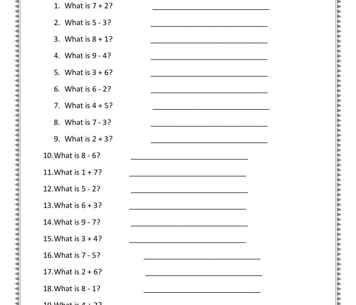 thumbnail of Maths-addition-subtraction-year 1