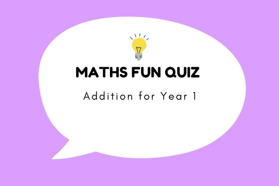 Maths Fun Quiz-Year 1