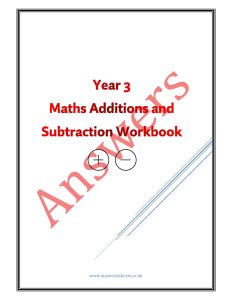 Year 3 Addition and Subtraction Workbook answers pdf